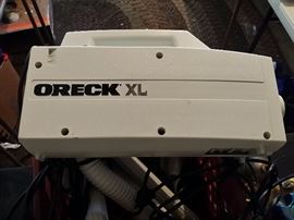 Oreck vacuum all parts in separate box