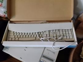 computer keyboard still in original box