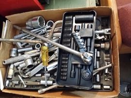 ratchet set(s) some complete others spares