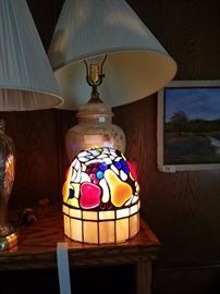 glass lamp