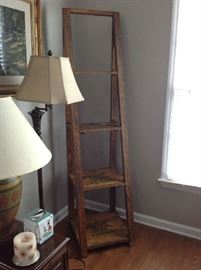 Ladder Display Shelf $ 100.00