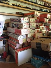 Enormous collection of trains spanning over 5 decades