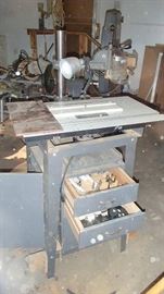 Shopsmith router table and bench cabinet