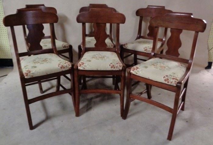 Set of Sligh dining chairs
