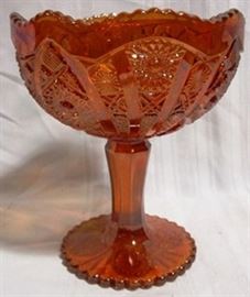 Array of Imperial carnival glass