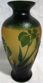 Cameo style vase