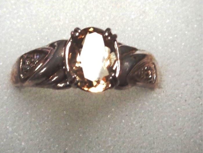 Citrine Ring, size 9