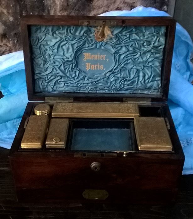 French Victorian Dressing Box
