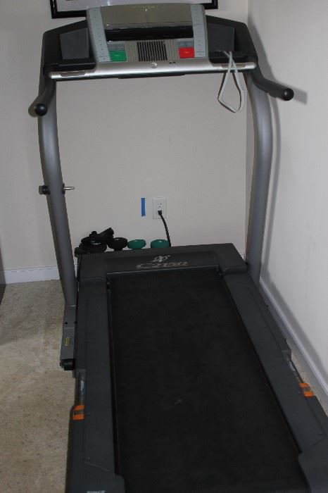 Nordic Track Treadmill like new. This treadmill is not bogged down with a lot of computers and things that are not needed. There is a headphone jack for anyone who would like to listen to their music while running or walking. A great bargain at just $250.