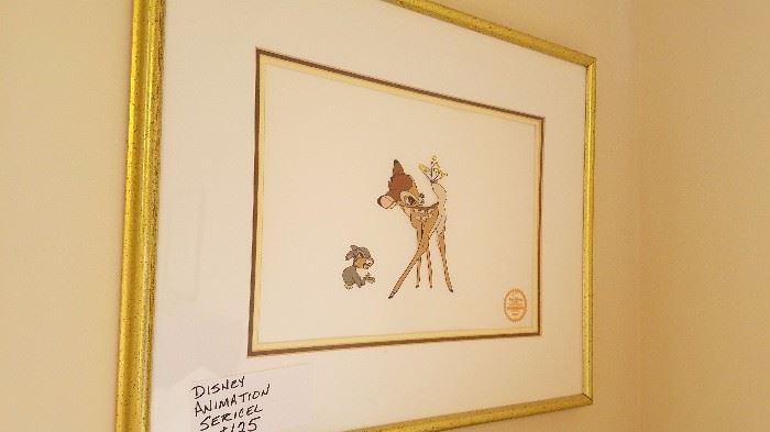 Disney limited edition serigraph Bambi