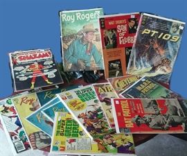 Vintage comic books