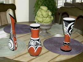 Mexican design pottery