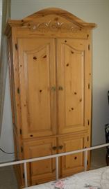All wood Armoire