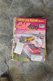 1984 - 1987 CARtoons Automotive Comic Books