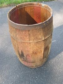 Primitive/antique barrel