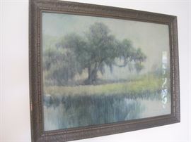  ORIGINAL FRAMED WATER COLOR......SIGNED ALEXANDER JOHN DRYSDALE. 1915 ..SPECIALIZED IN LANDSCAPES (1870-1934)