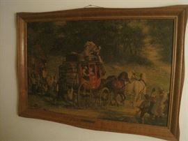 VINTAGE FRAMED PRINT