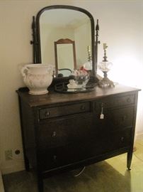ANTIQUE SWING ARM DRESSER