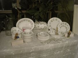 MINTON CHINA SETY...5PC PLACE SETTING...SERVICE FOR 12