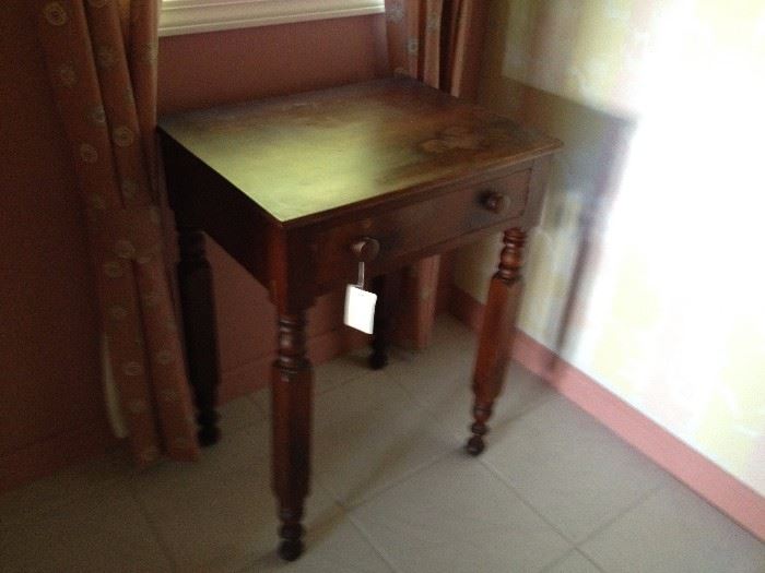  19th C. one drawer stand