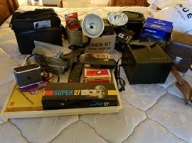 Vintage cameras