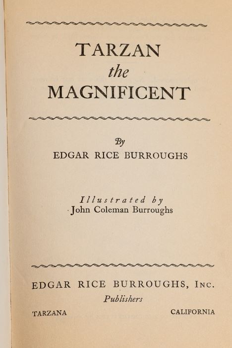 Tarzan the Magnificent - Edgar Rice Burroughs