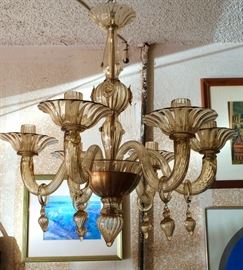 Murano Glass Chandelier