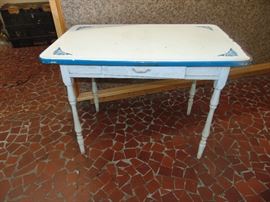 Porcelain Top Kitchen Table
