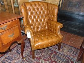 Leather Club Chair