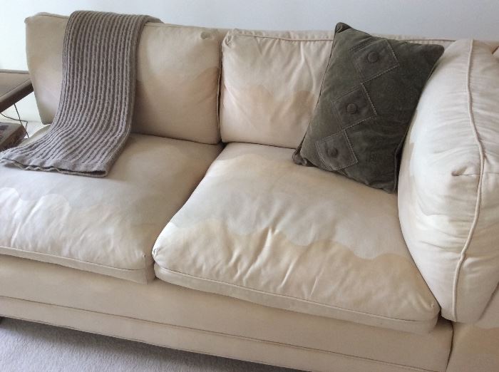 Henredon sofa, one of a pair