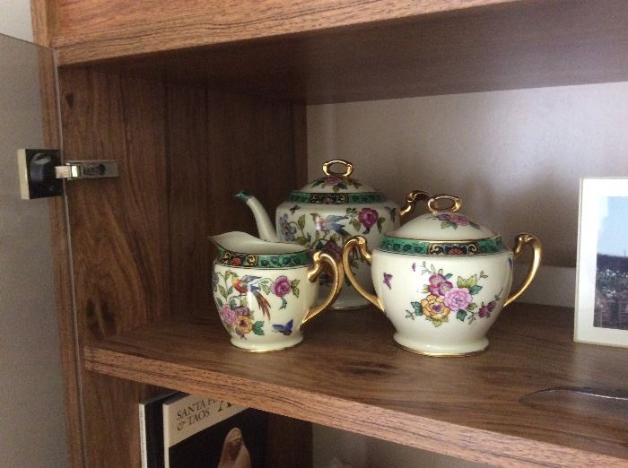 English ceramic tea set