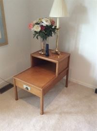 Baker nightstand, one of a pair