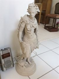 Stone garden figure