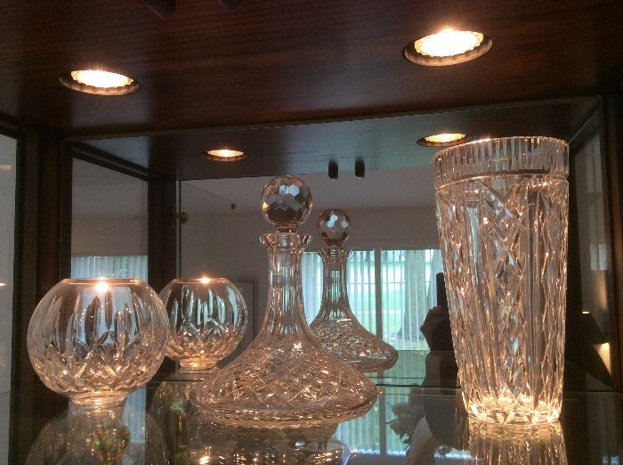 Sparkling Waterford crystal