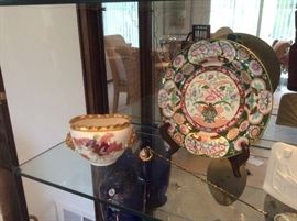 Stunning hand painted porcelain