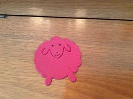 Hermes leather bookmark