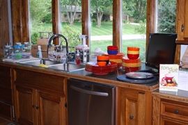 Beautiful view from the kitchen sink!