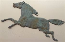 Metal Horse Wall Art