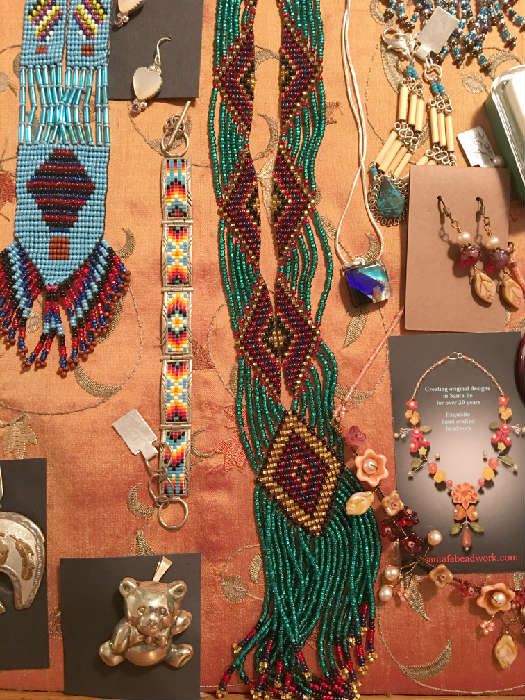 Southwest and other artisan jewelry from the estate