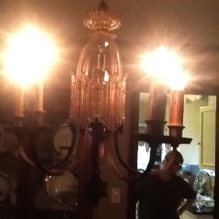 1920's Shapiro and Aronson Light Co New York Light Fixture