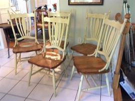 Oak chairs