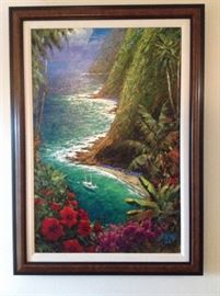 Marko Mavrovich 'Drop anchor' 2007 Measures 36"x 24". Starting bid: $1,000.00