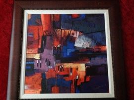 Charles Lee "Side by side". 24"x 24". Starting bid $150.