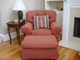 Drexel Heritage Chairs & Ottoman