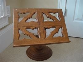 Antique Book Easel from old Church Pulpit