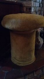 Plush mushroom stool           
