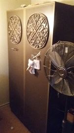 Unique metal wardrobe