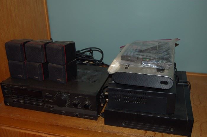Stereo, VCR, Playstation 2
