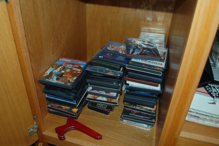 Loads of DVDs