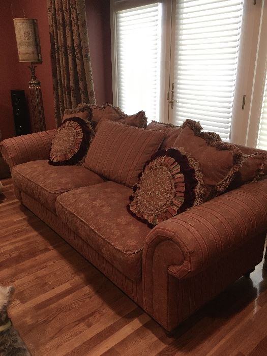 Living room sofa & furnishings 